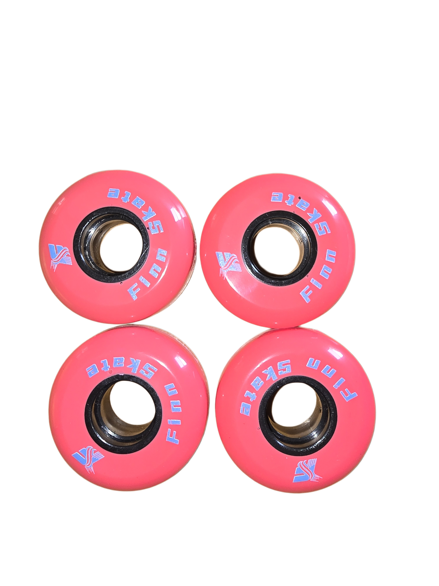 FINN SKATES 58MM/90A Aggressive Skate Wheels 4 pack-Red