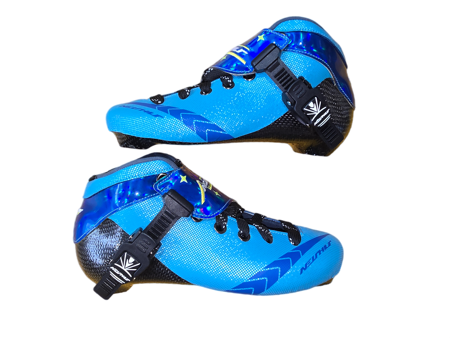 NEISHUS Carbon Speed Skating Skates Boot-Blue
