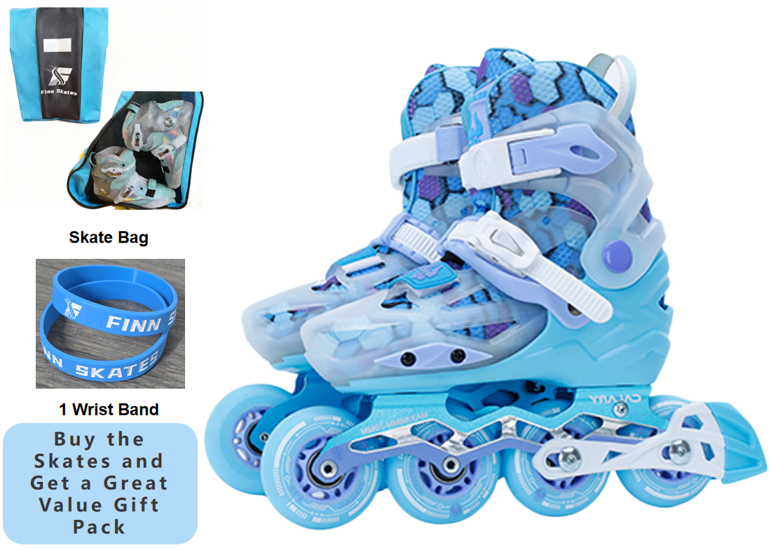 TwinkleStar Inline Skates-Blue