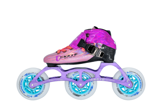 SKATING START NEW C PRO Carbon Speed Skating Skates-Pink