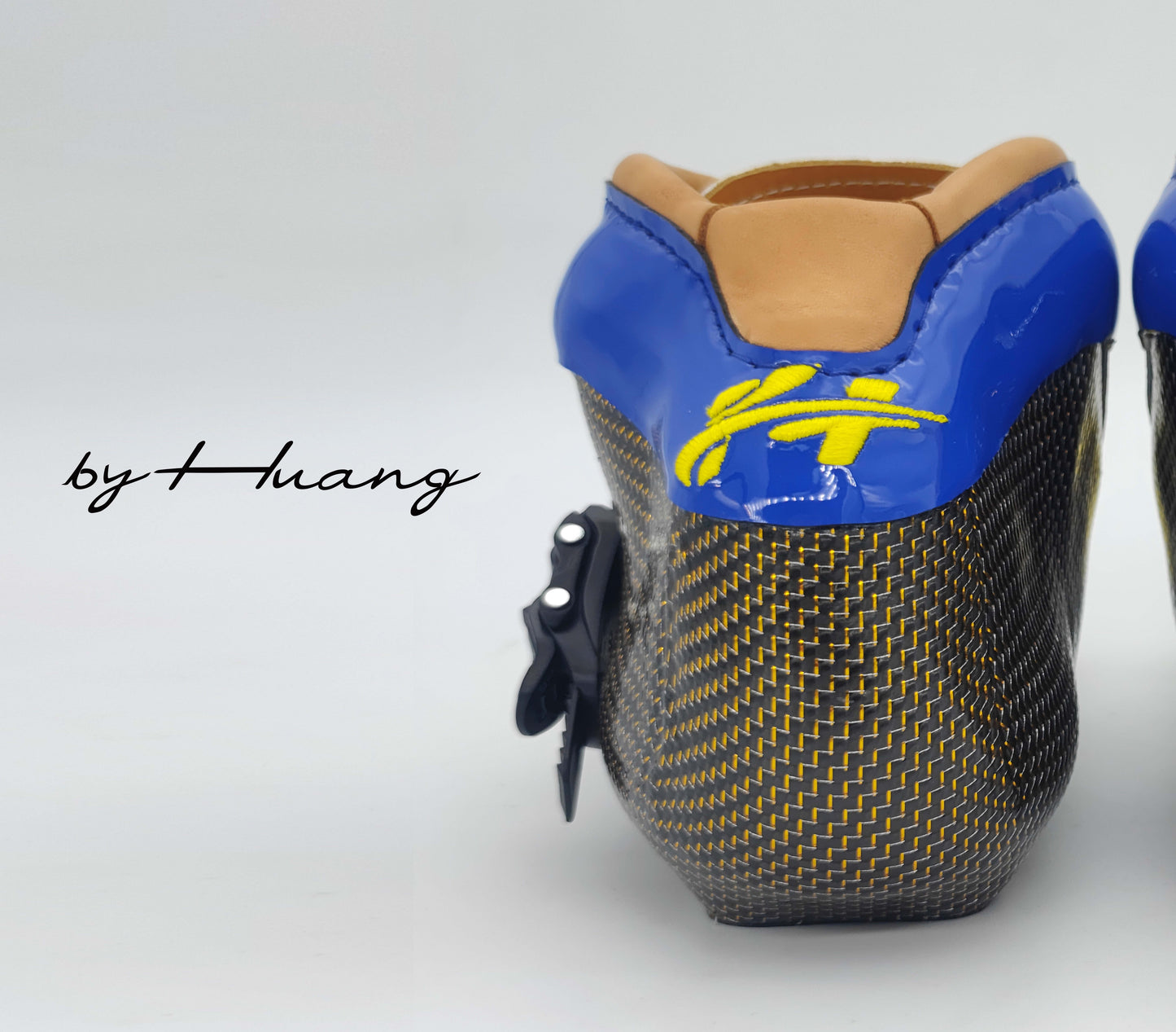 SKATING START YANHUANG Speed Skate Boots-Yellow Blue