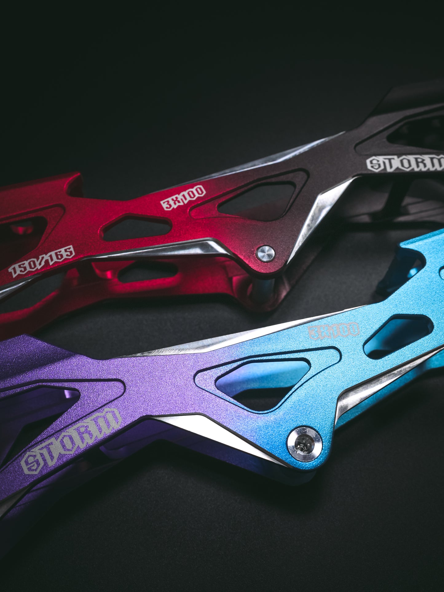 STORM Red Devil&Blue Feather Speed Slalom Frames
