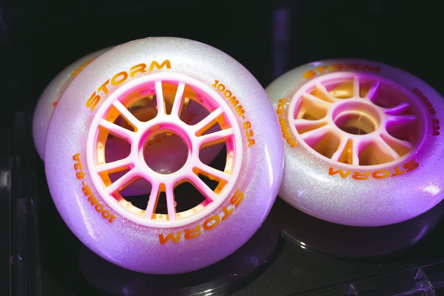 STORM JR Speed Wheels-Orange(6-pack)