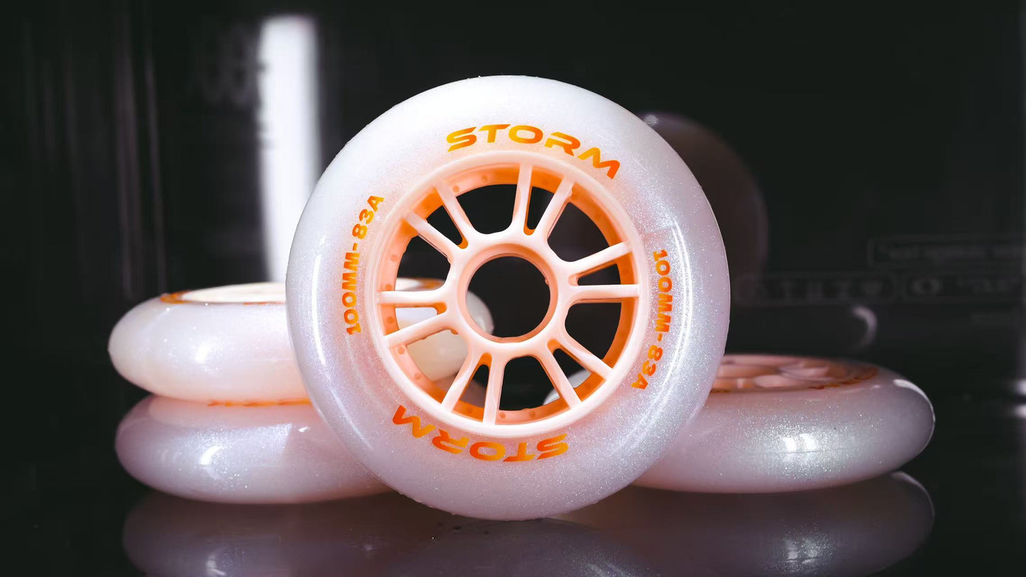 STORM JR Speed Wheels-Orange(6-pack)
