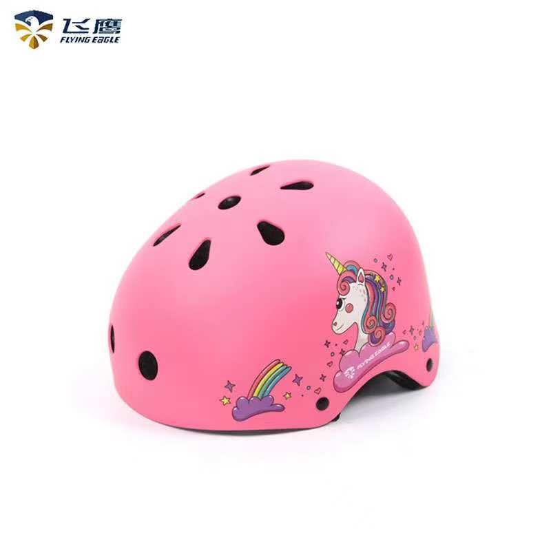 FLYING EAGLE H1 Pro Skate Helmet Pink Rider