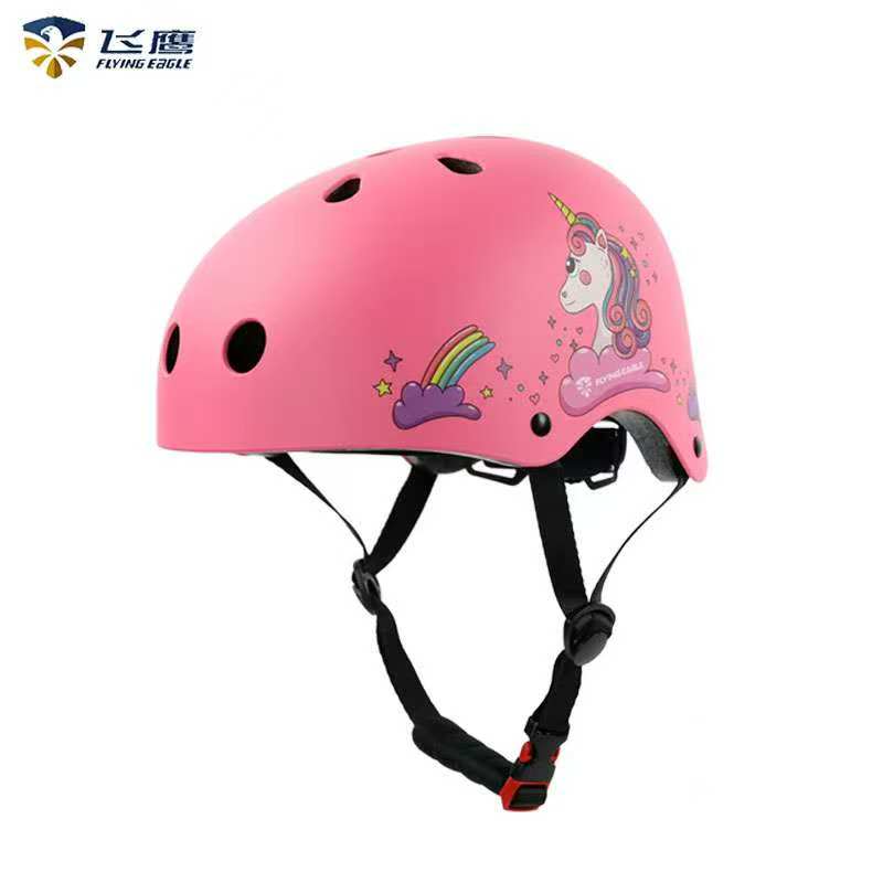 FLYING EAGLE H1 Pro Skate Helmet Pink Rider