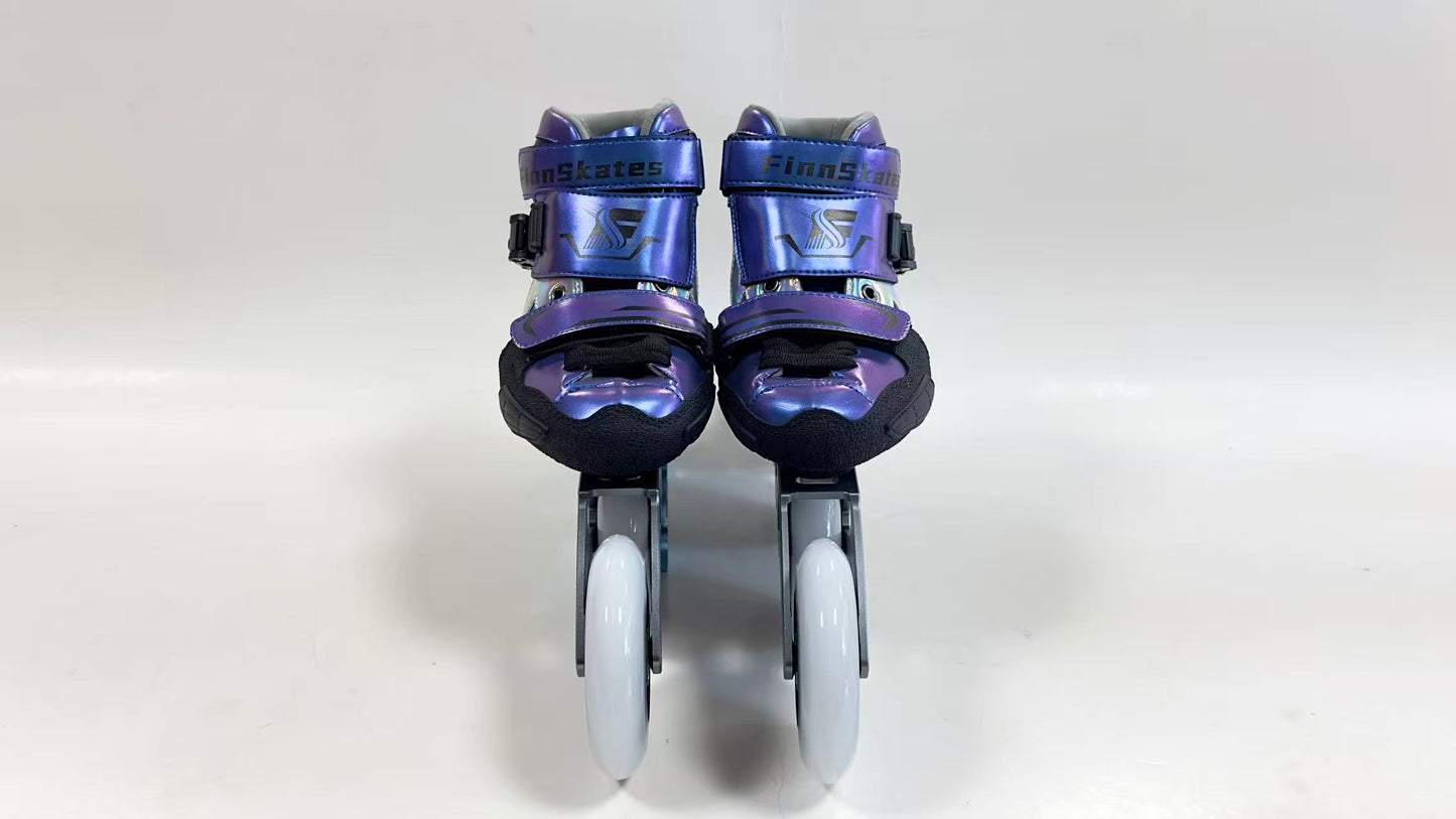 FINN SKATES Speed Skating Skates- Blue