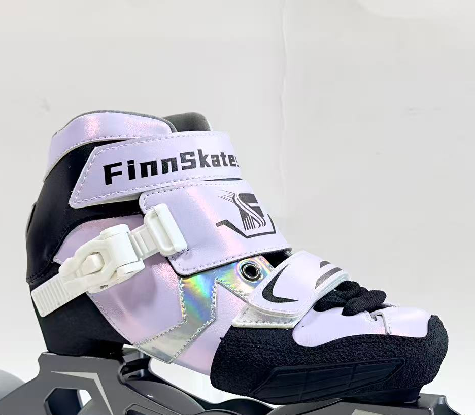 FINNSKATES Junior Adjustable Speed Skating Skates Boots-Pink