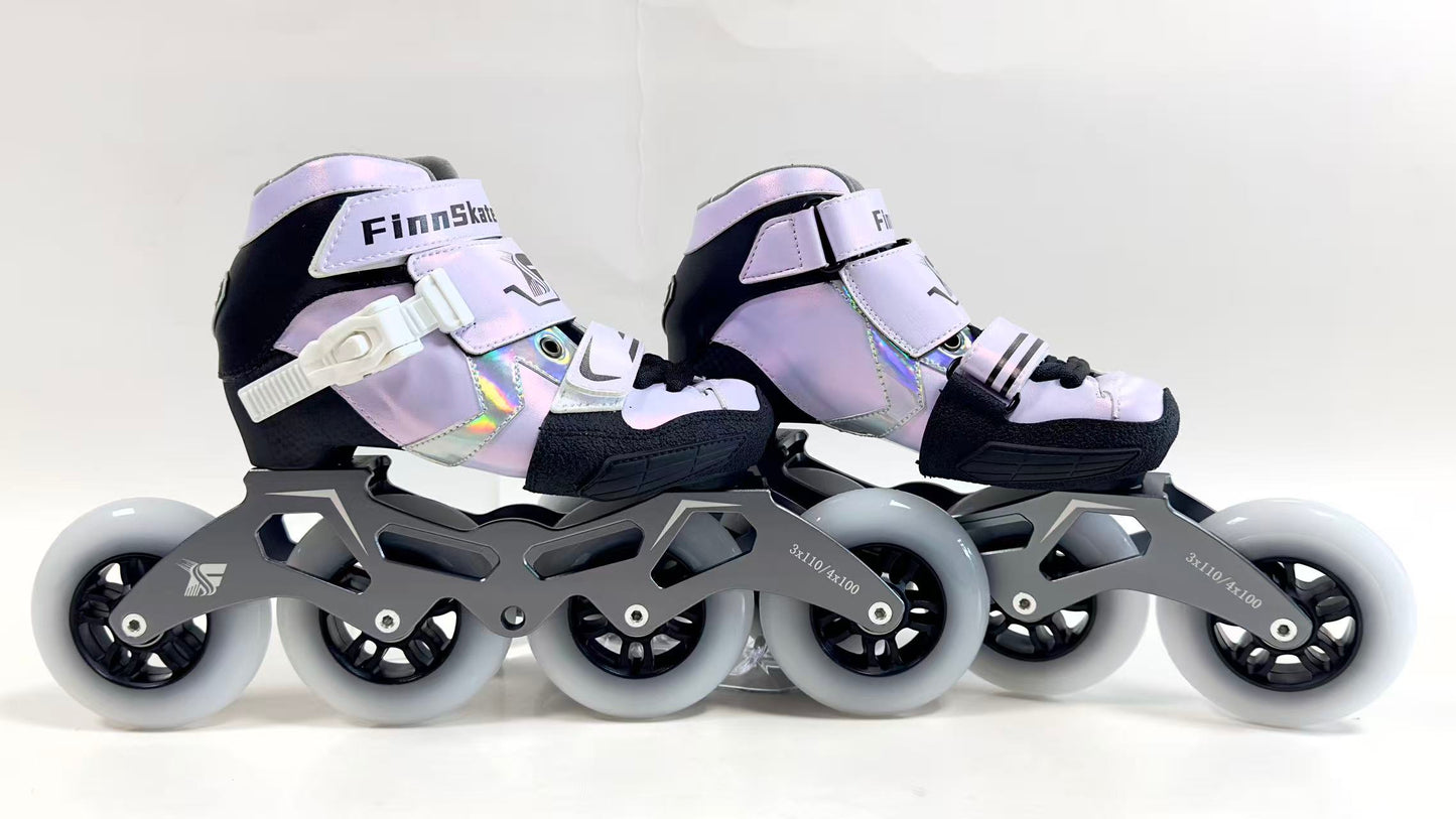 FINN SKATES Speed Skating Skates- Pink