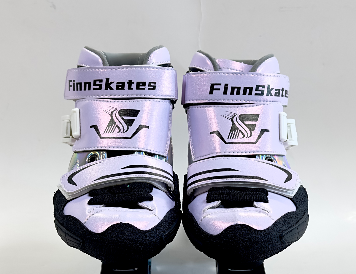 FINNSKATES Junior Adjustable Speed Skating Skates Boots-Pink