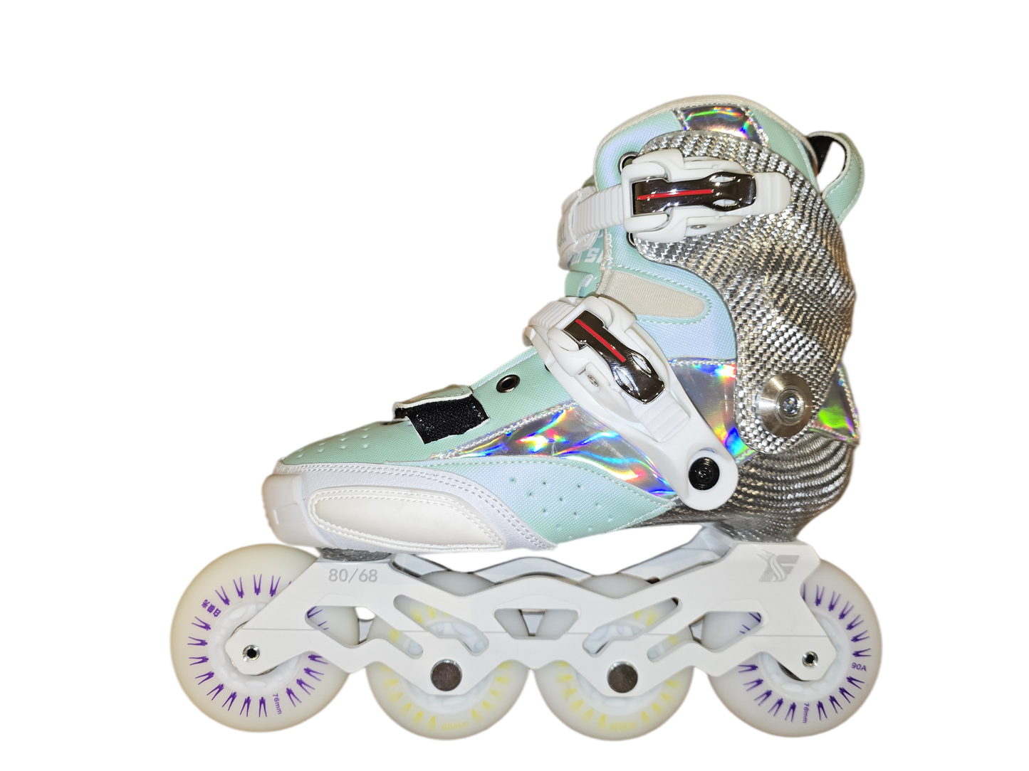 FINN SKATES Carbon Inline Skates-Green