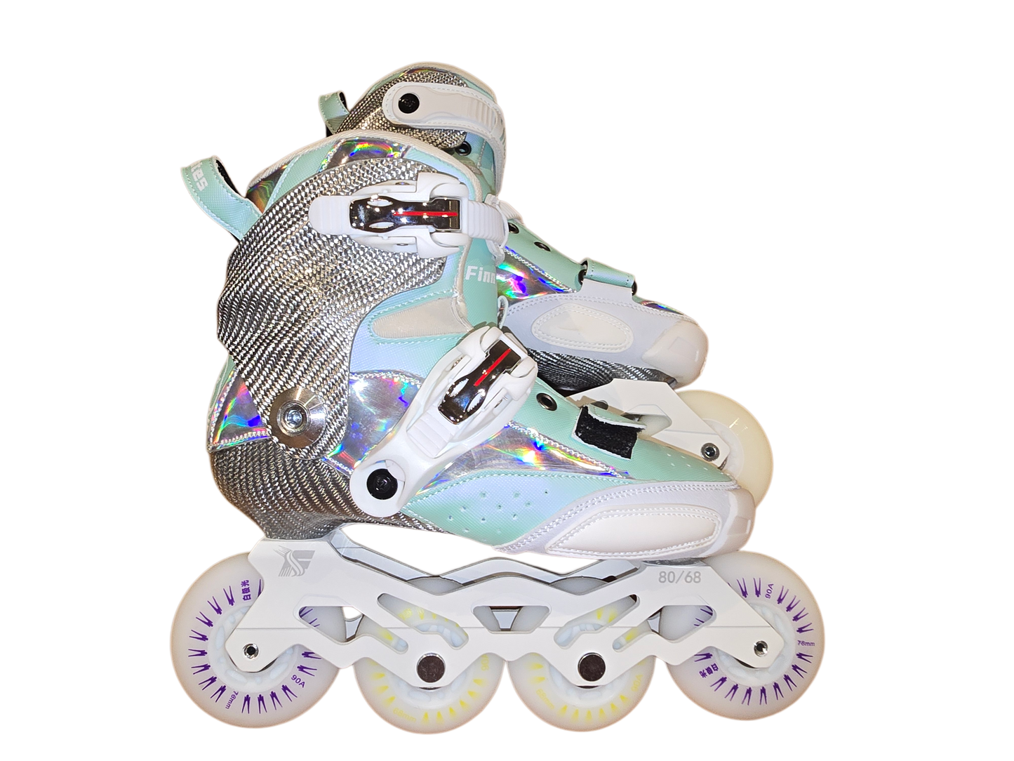 FINN SKATES Carbon Inline Skates-Green