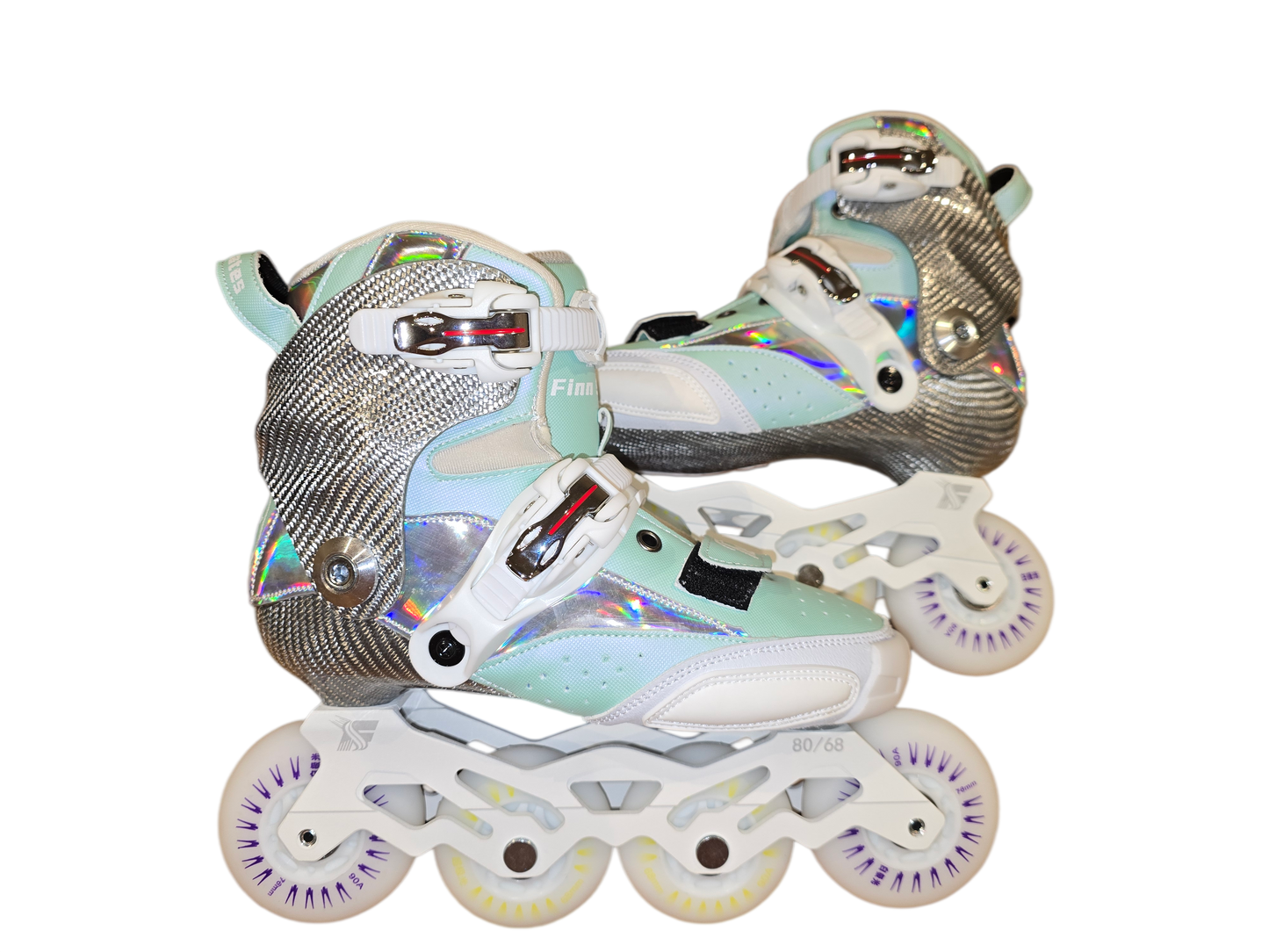 FINN SKATES Carbon Inline Skates-Green