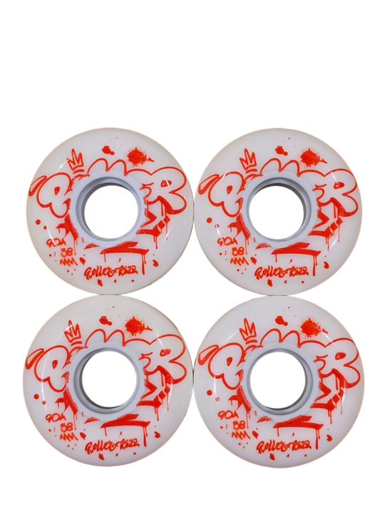 ROLLERKIDZ Aggressive Wheels- White