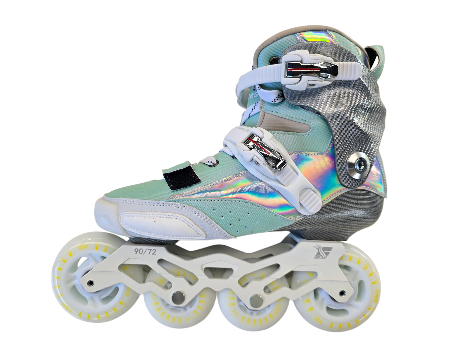 FINN SKATES Carbon Inline Skates-Green