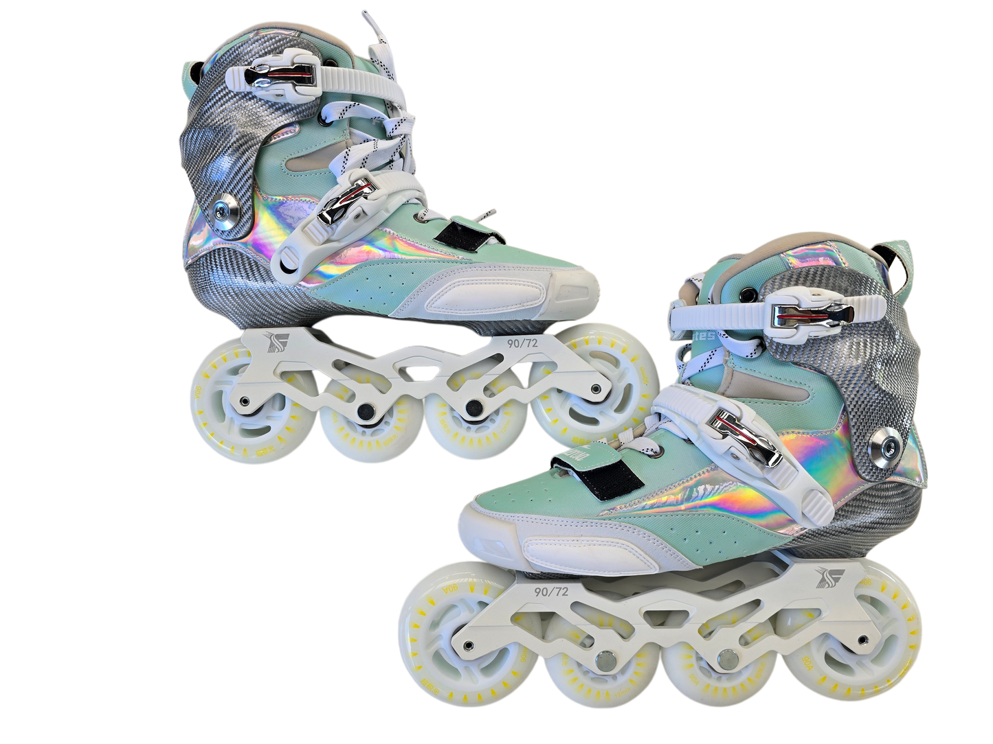 FINN SKATES Carbon Inline Skates-Green