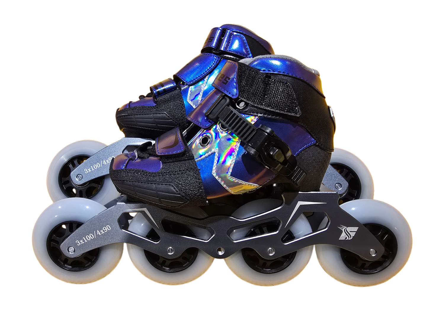 FINN SKATES Speed Skating Skates- Blue