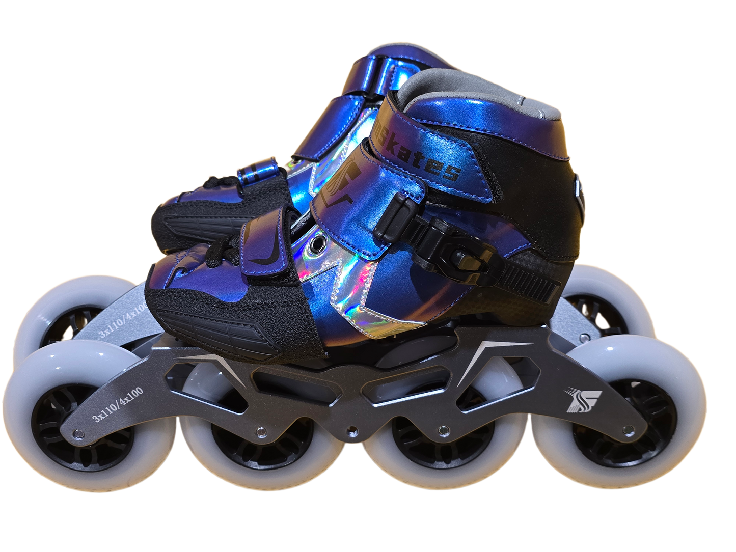 FINN SKATES Speed Skating Skates- Blue