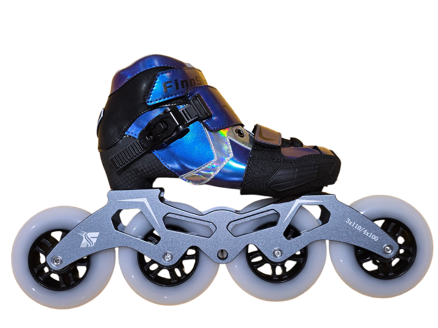 FINN SKATES Speed Skating Skates- Blue