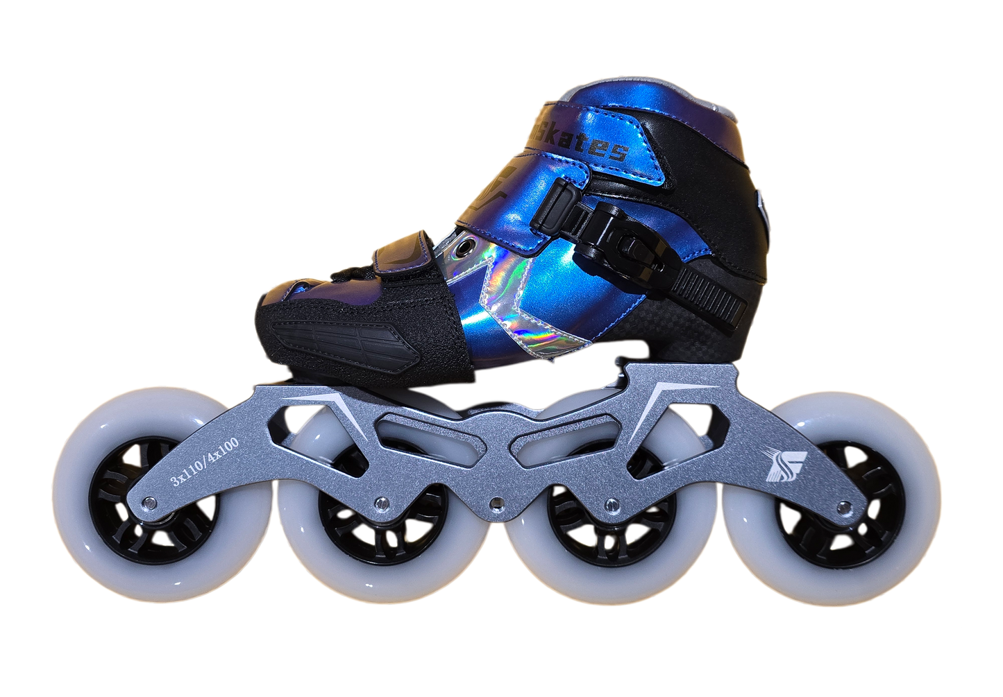 FINN SKATES Speed Skating Skates- Blue
