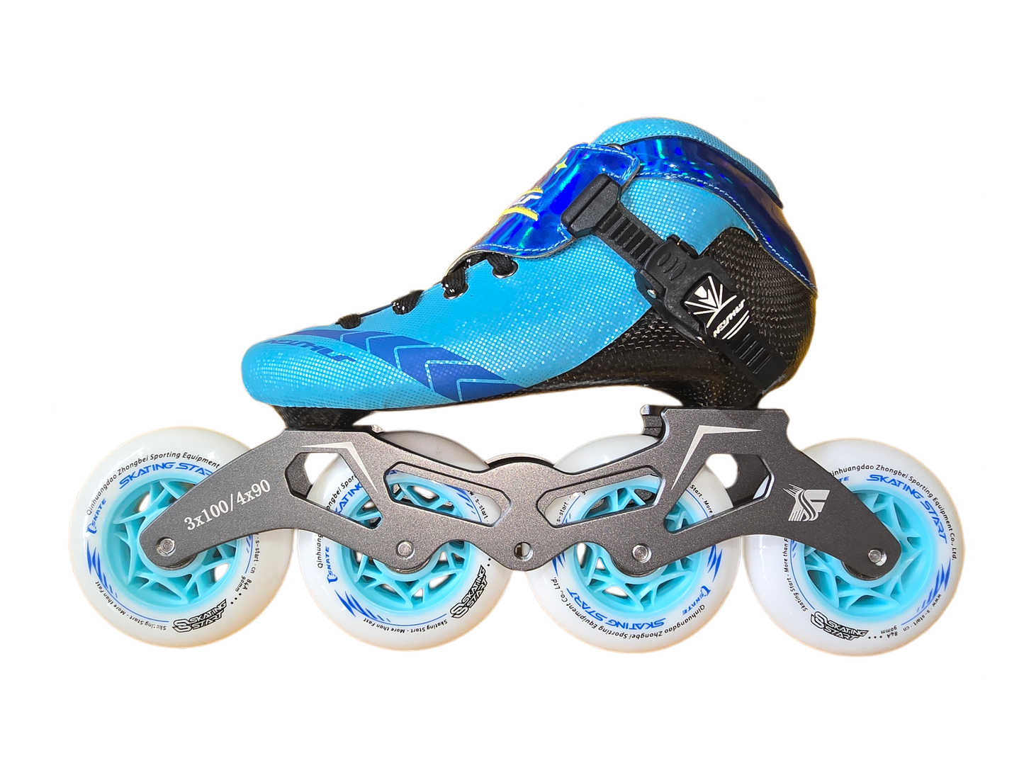 NEISHUS Carbon Speed Skating Skates-Blue