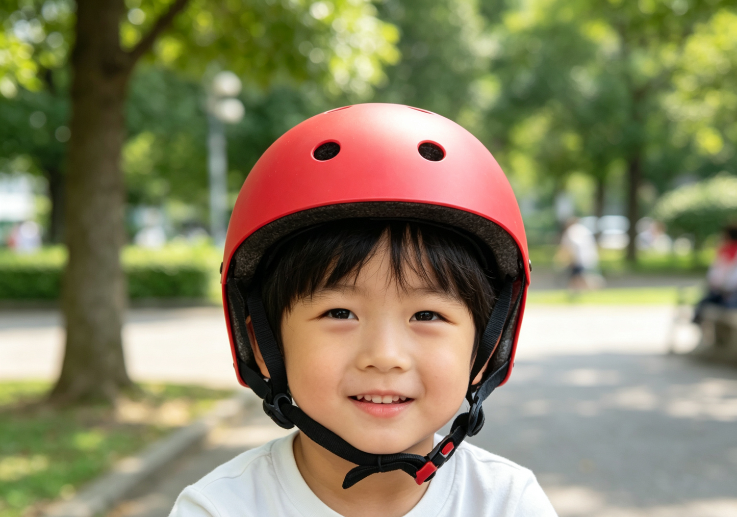 Finn Skats Helmet-Red