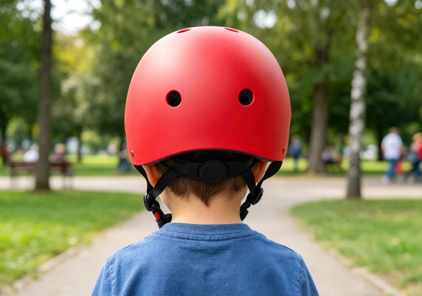 Finn Skats Helmet-Red