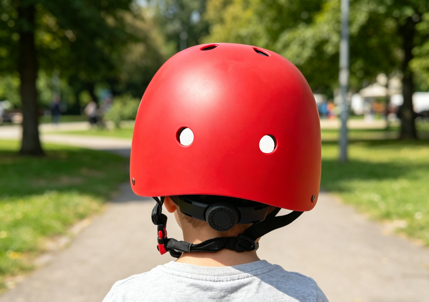 Finn Skats Helmet-Red