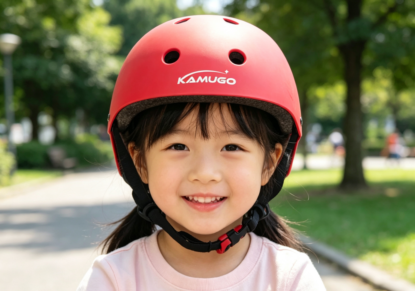 Finn Skats Helmet-Red