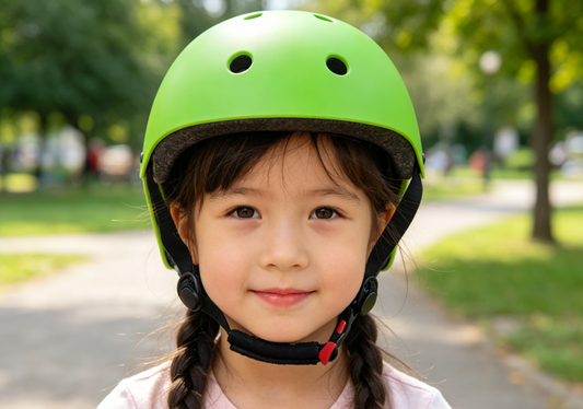 Finn Skats Helmet-Light Green