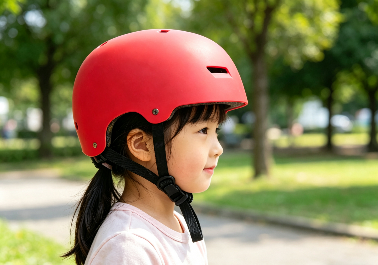 Finn Skats Helmet-Red