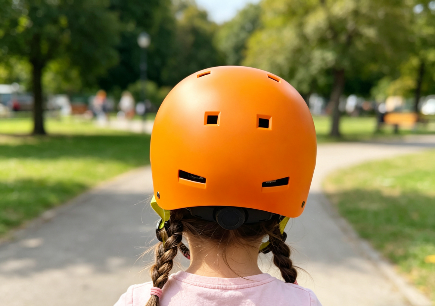 Finn Skats Helmet-Bright Orange