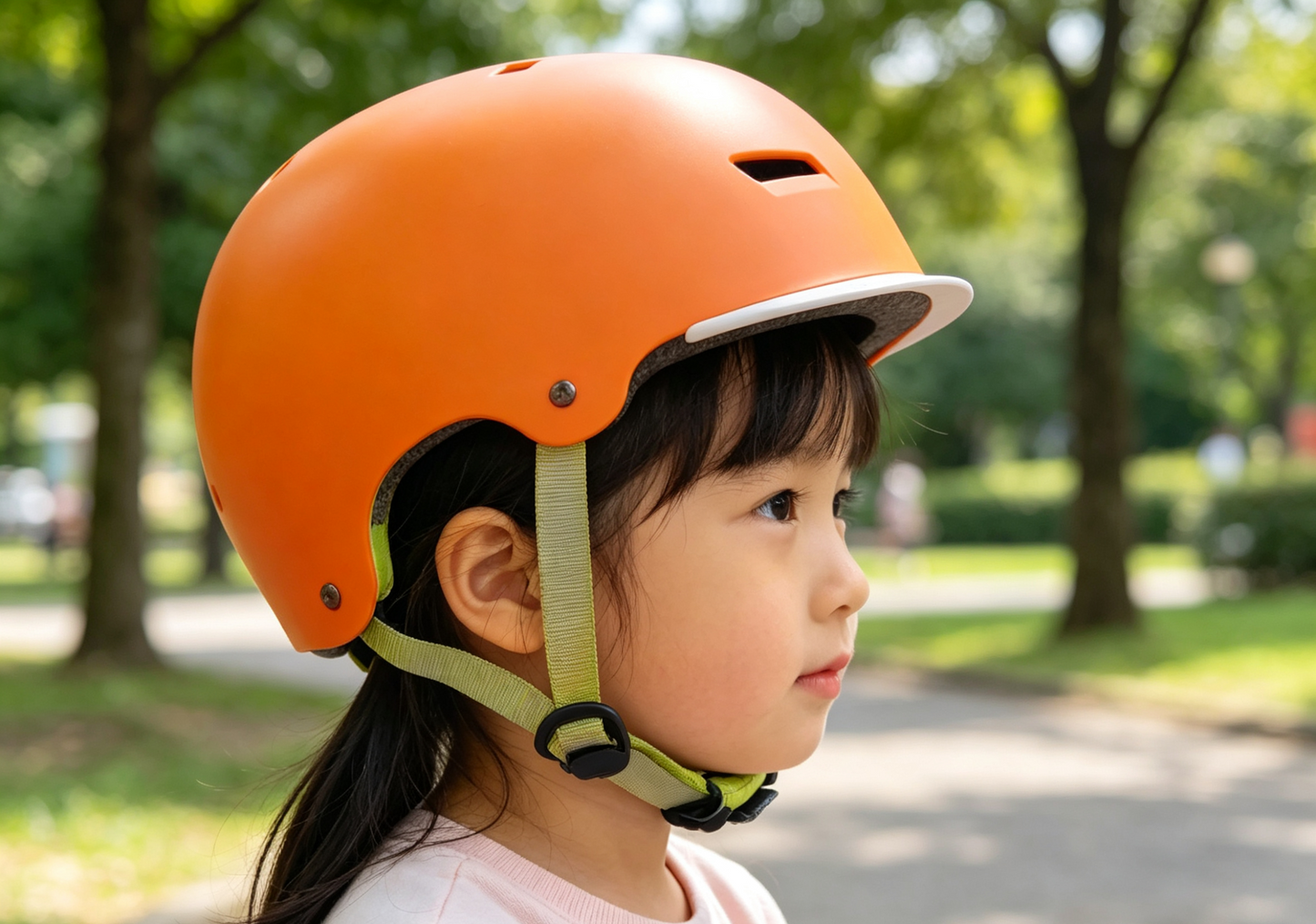 Finn Skats Helmet-Bright Orange