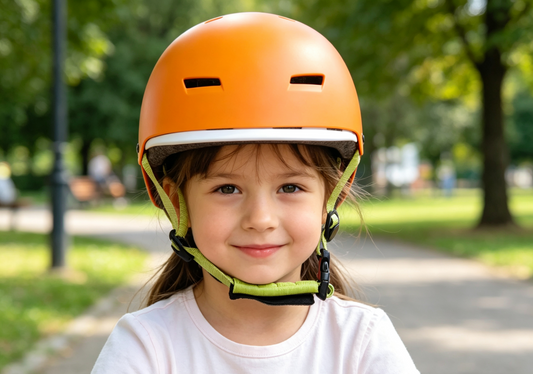 Finn Skats Helmet-Bright Orange
