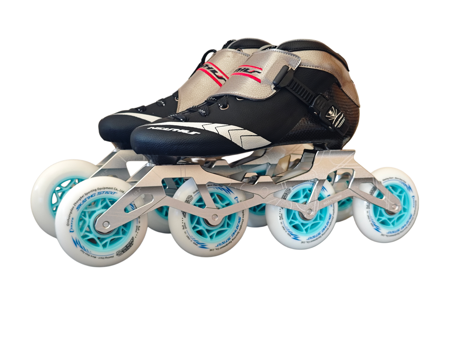 NEISHUS Carbon Speed Skating Skates-Black