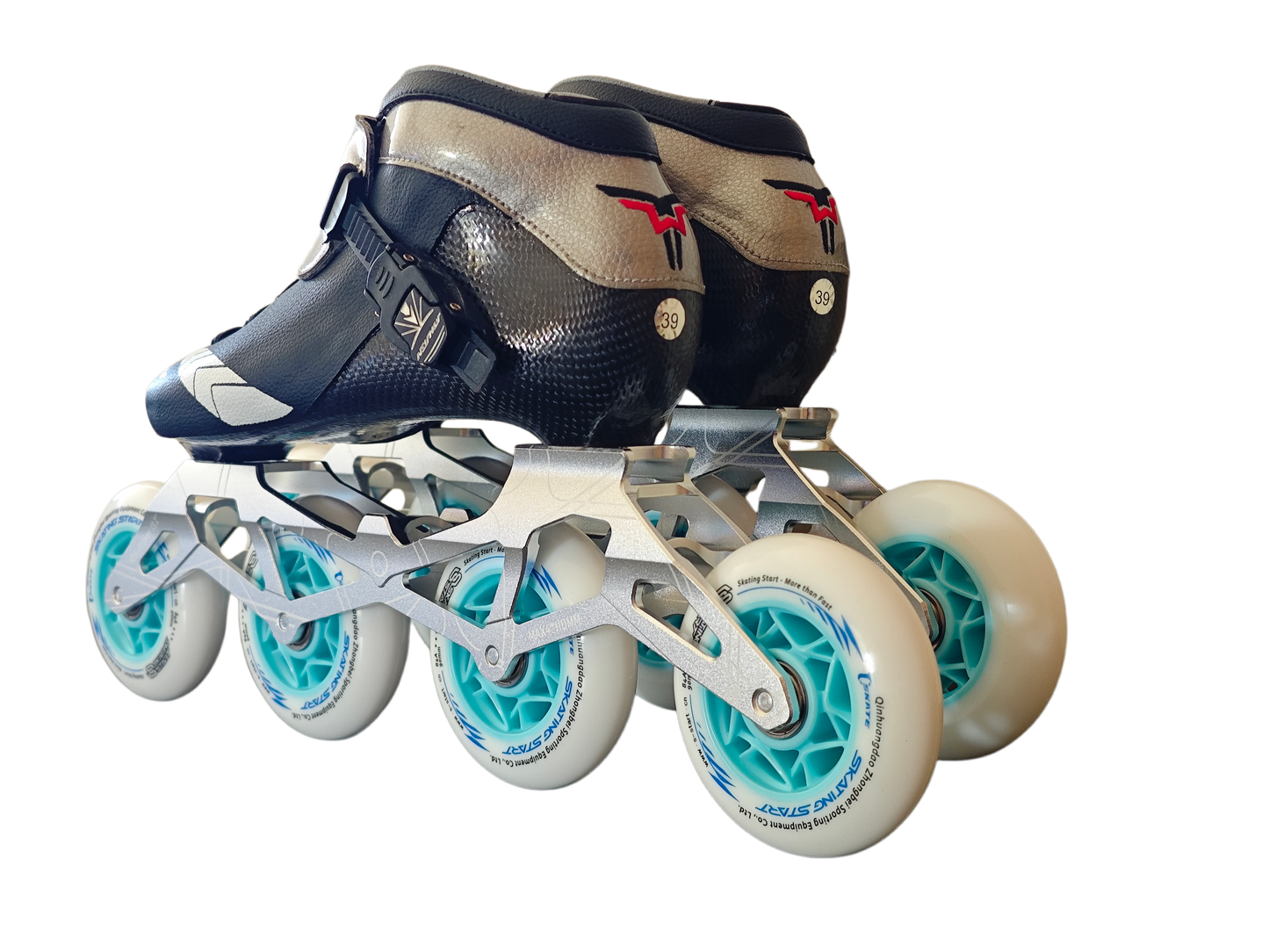 NEISHUS Carbon Speed Skating Skates-Black