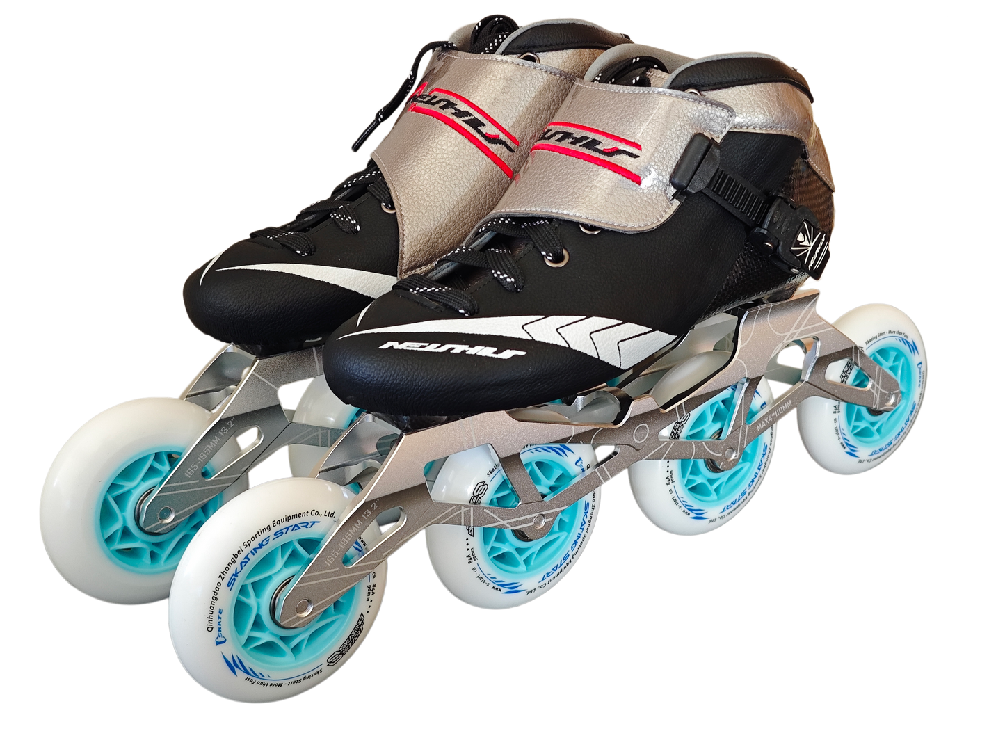 NEISHUS Carbon Speed Skating Skates-Black