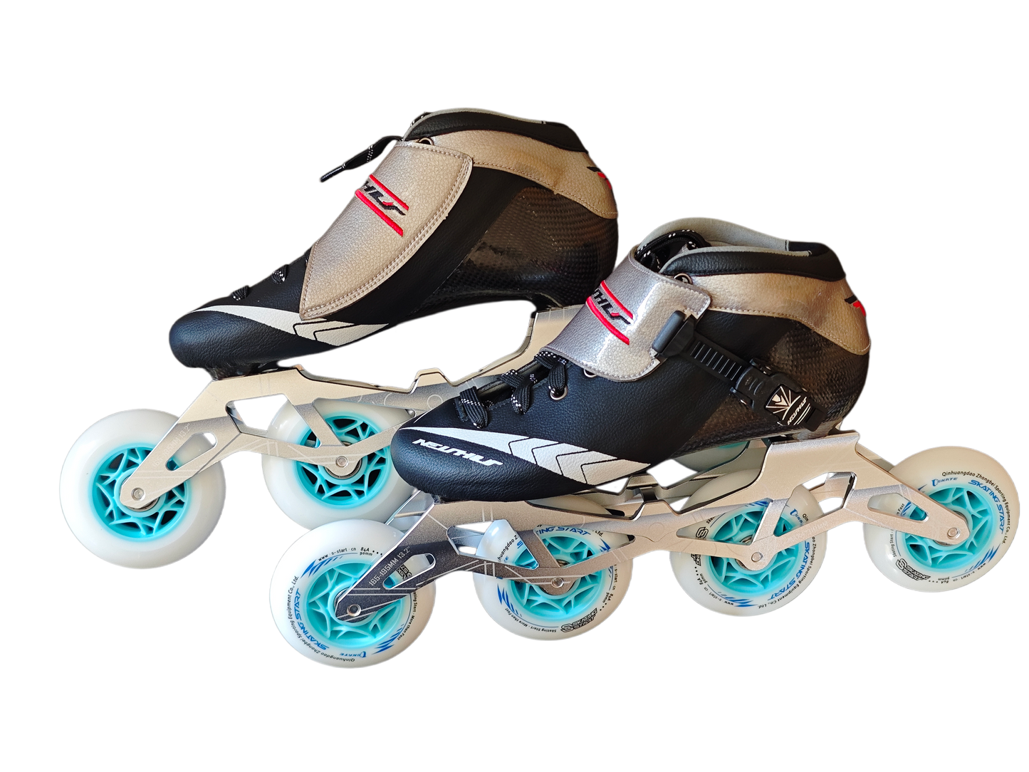 NEISHUS Carbon Speed Skating Skates-Black