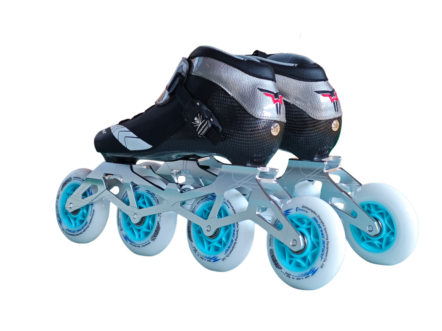 NEISHUS Carbon Speed Skating Skates-Black
