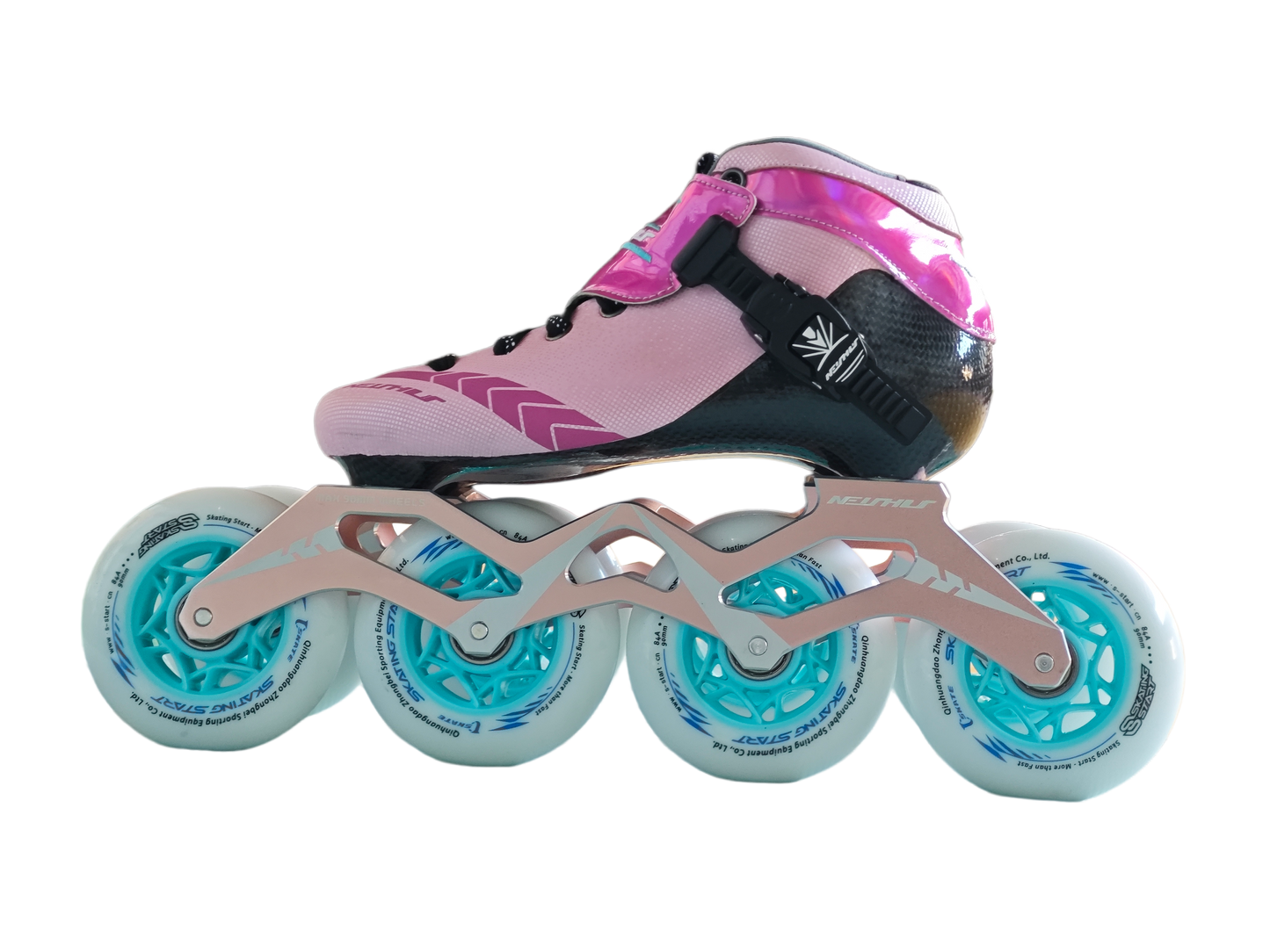 NEISHUS Carbon Speed Skating Skates-Pink