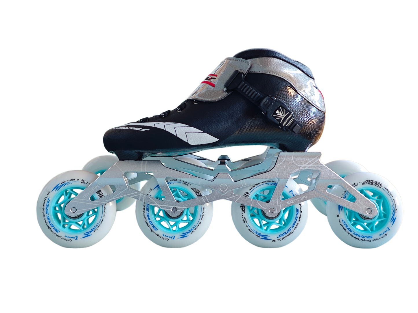 NEISHUS Carbon Speed Skating Skates-Black