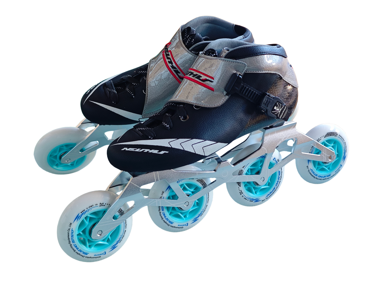 NEISHUS Carbon Speed Skating Skates-Black