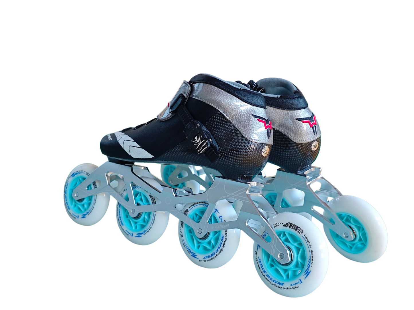 NEISHUS Carbon Speed Skating Skates-Black