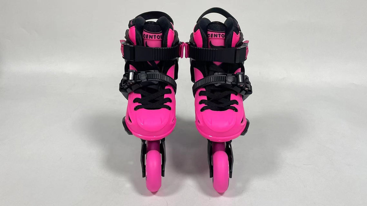 Centosy Kid Pro K2 Adjustable Kids’ Inline Skates-Pink &Black