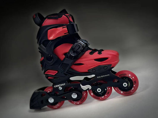 Centosy Kid Pro K2 Adjustable Kids’ Inline Skates-Red &Black