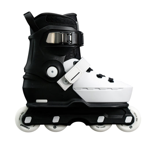 COUGAR SKATES V7 Kids Aggressive Skates-Black/White