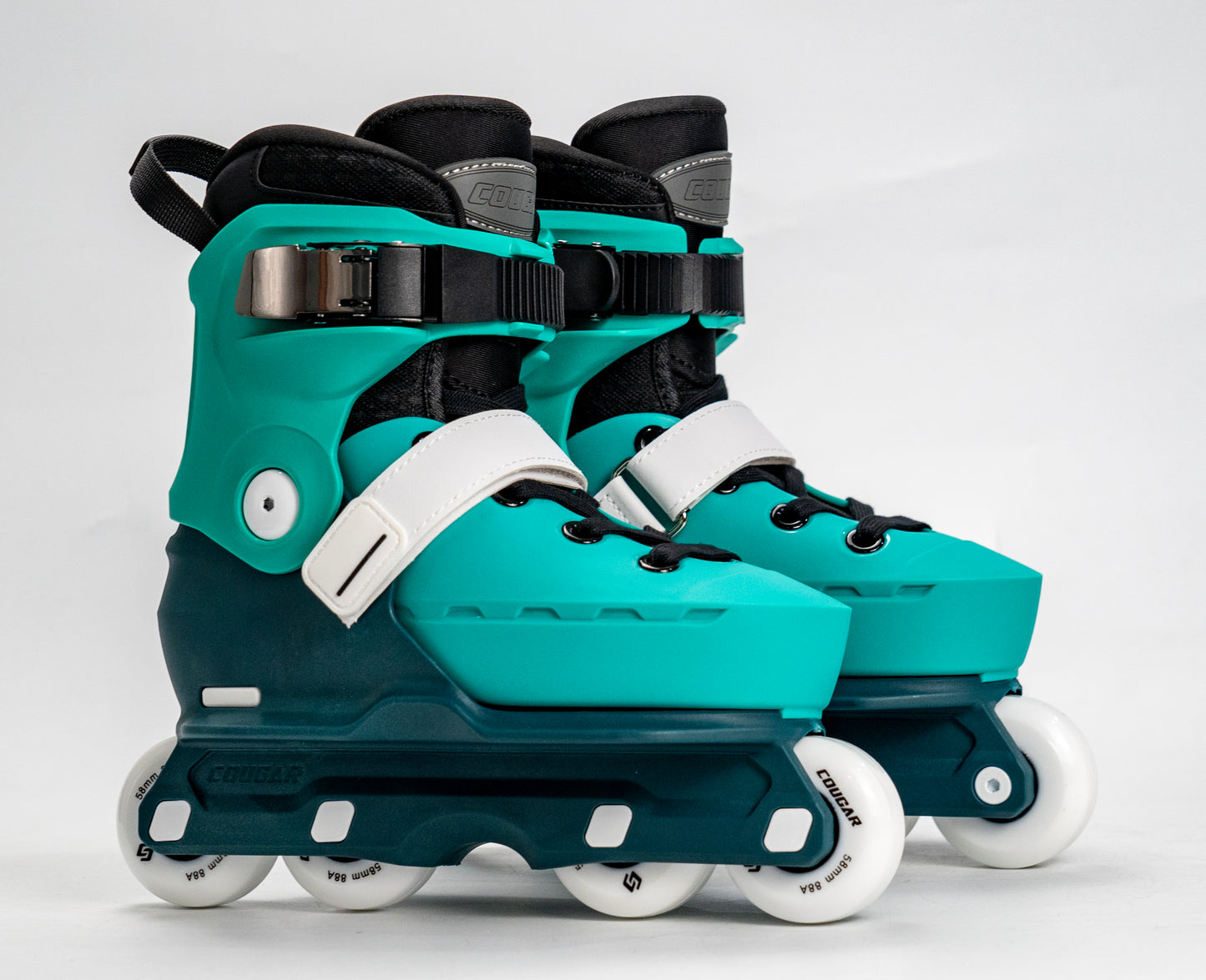 COUGAR SKATES V7 Kids Aggressive Skates-Green
