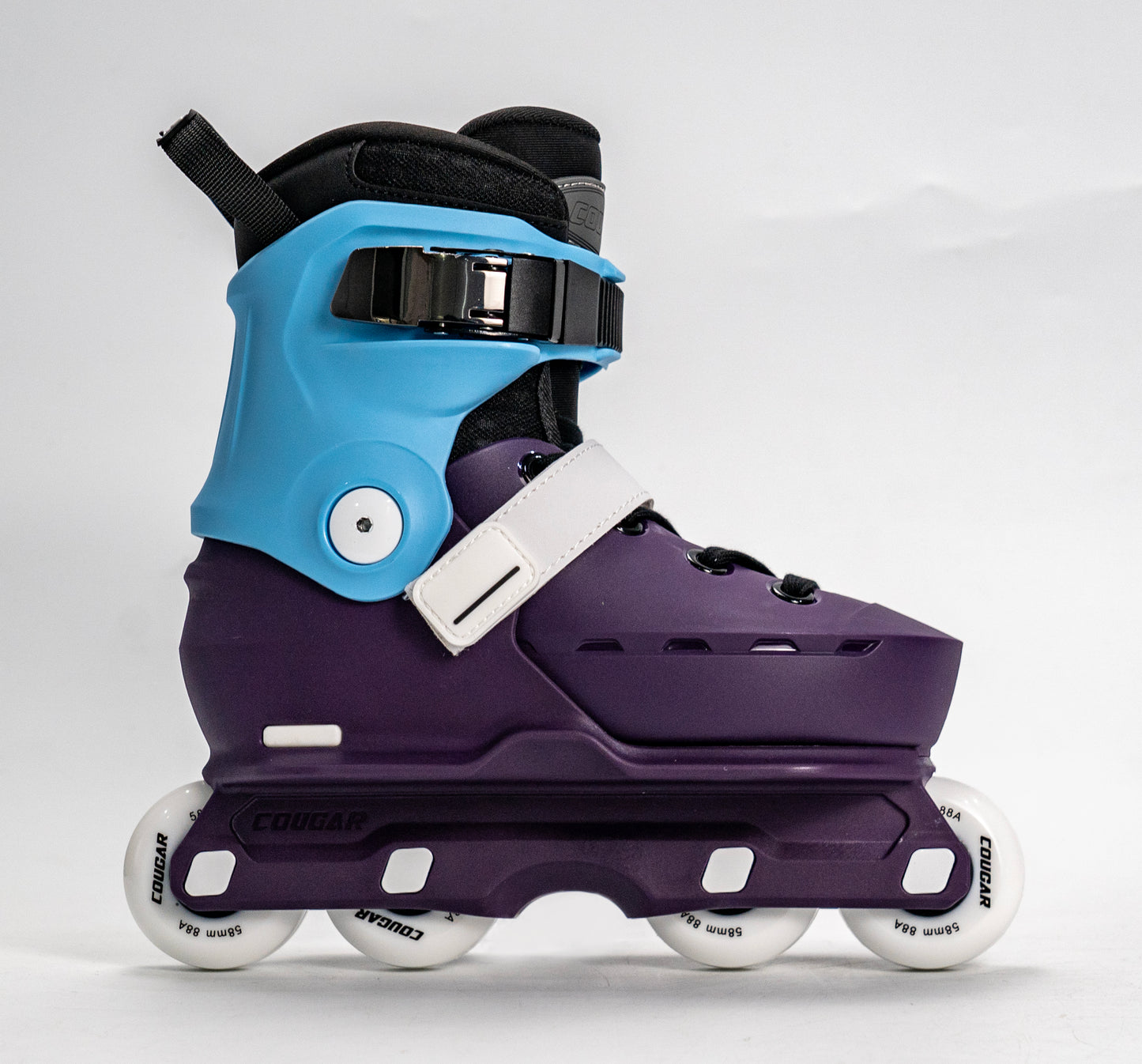 COUGAR SKATES V7 Kids Aggressive Skates-Blue/Purple