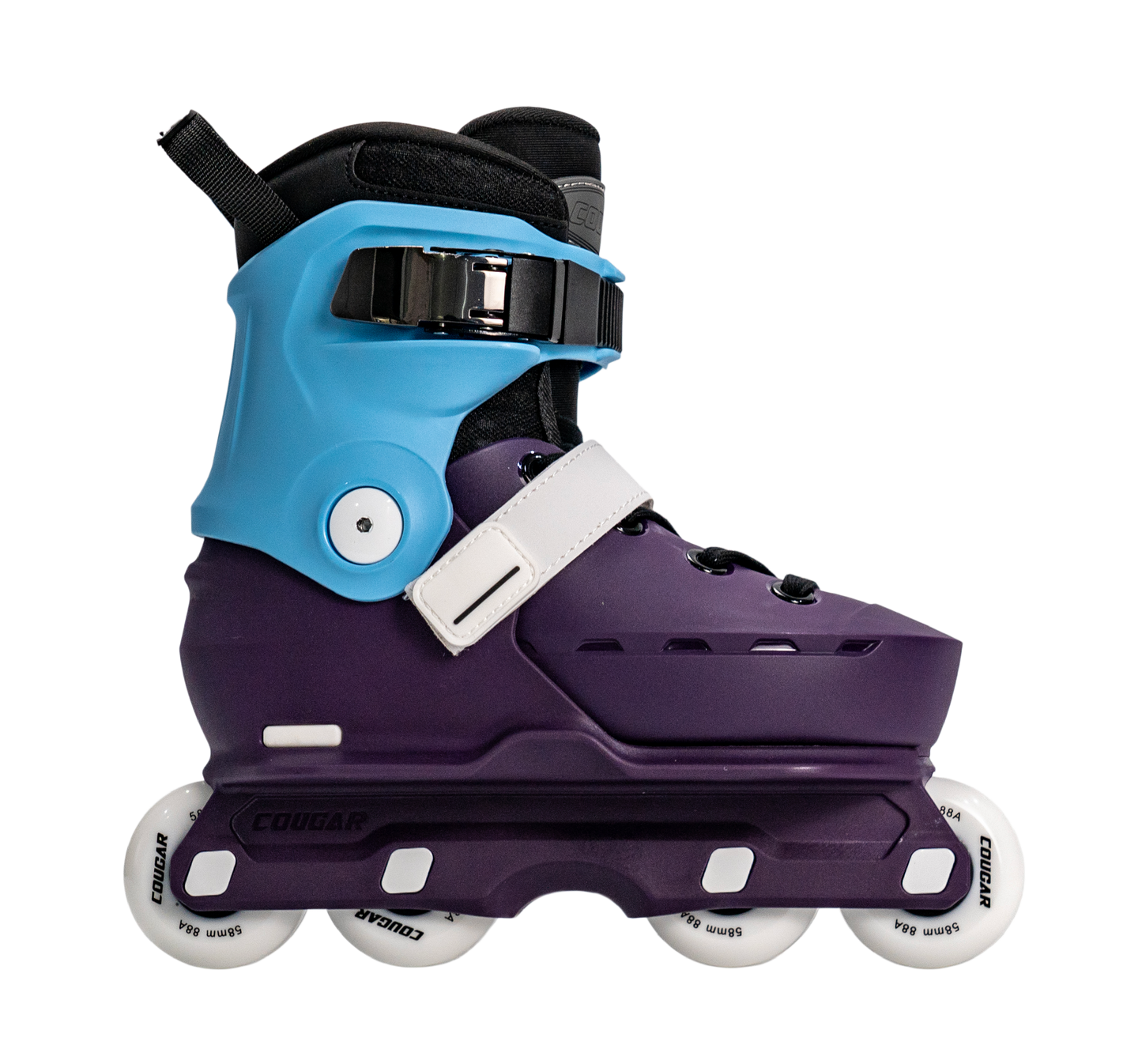 COUGAR SKATES V7 Kids Aggressive Skates-Blue/Purple