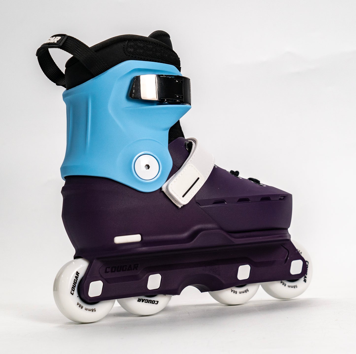 COUGAR SKATES V7 Kids Aggressive Skates-Blue/Purple